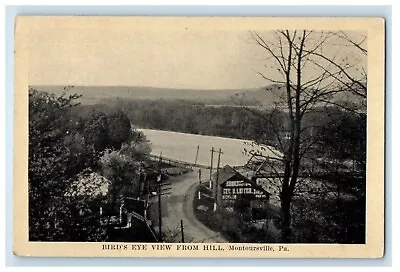 C1910's Bird's Eye View From Hill Montoursville Pennsylvania PA Antique Postcard • $14.98