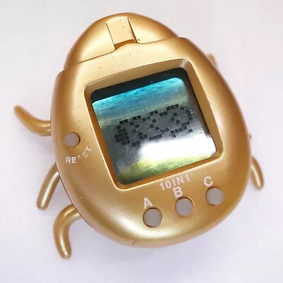 No Horn Part Mushi Pet DX Part2 Gold Kabuto Tamagotchi Virtual Pet Giga Pets • $48