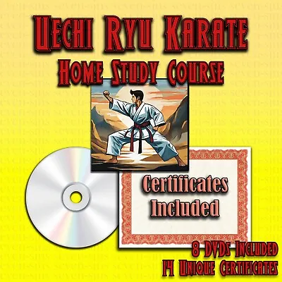 Home Study Course - Uechi Ryu Karate (DVDs + Certificates) • $299.95