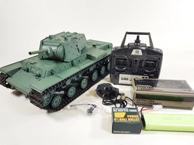 £189.99 • Buy RC BB Tank Heng Long 1/16 KV1 Radio Control Tank 2.4G Smoke Sound Version 7 UK