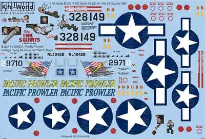 1/48 B25J The Ink Squirts Pacific Prowler • $23.08