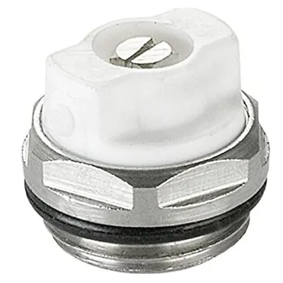 1/2  Inch Manual Bleed Valve With Manual Air Vent For Radiators • £0.99