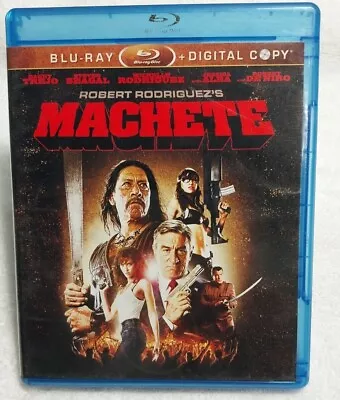 Machete (Blu-Ray And Digital Copy) Danny Trejo Steven Seagal Robert Deniro 2010 • $4.82