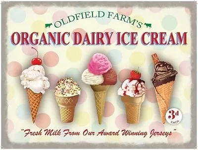 £2.95 • Buy Organic Dairy Ice Cream Cones, Cafe Or Restaurant, Novelty Fridge Magnet