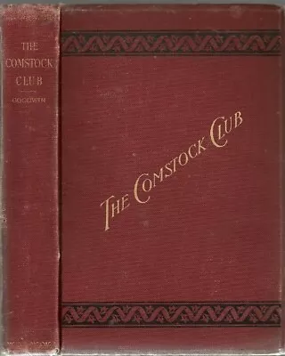 COMSTOCK CLUB VIRGINIA CITY NEVADA SILVER MINING BONANZA LODE HISTORY 1891 1st • $60.99