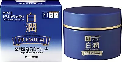 Rohto Hadalabo Shirojyun Premium Deep Whitening Cream 50g White Tranexamicacid • $27.30