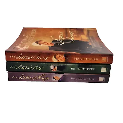 Sisters Of Holmes County Trilogy Wanda E. Brunstetter Lot Of 3 Complete Series • $9.95