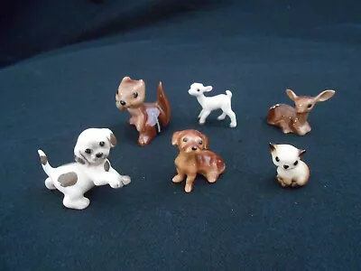 Hagen Renaker Ceramic Animal Miniatures ~ Lot Of Six ~ Free Ship! • $37