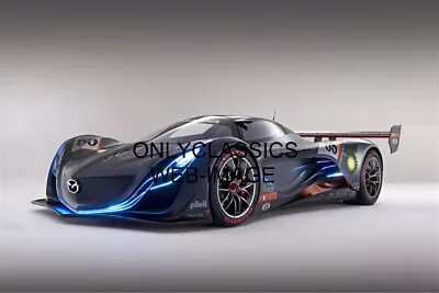 Mazda Furai Sleek Sports Car Auto Racing Poster Streamline Racer Automobilia • $16.96