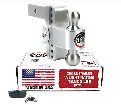 Weigh Safe 180 HITCH LTB6-2.5 6  Drop Hitch 2.5  Receiver 18500 LBS MADE IN USA • $250