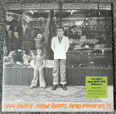 Ian Dury New Boots And Panties Deluxe Edition Double Lp Demon 2017 • £24.99