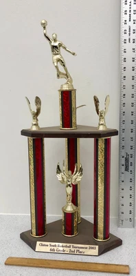 $5 • Buy 2003 Clinton Youth League Basketball 6th Grade Trophy