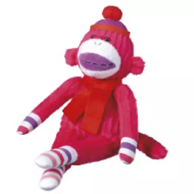 NEW ROSIE Mini  Interactive  Cbk Midwest  Pink  Plush   Monkeez Sock Monkey  • $7.55