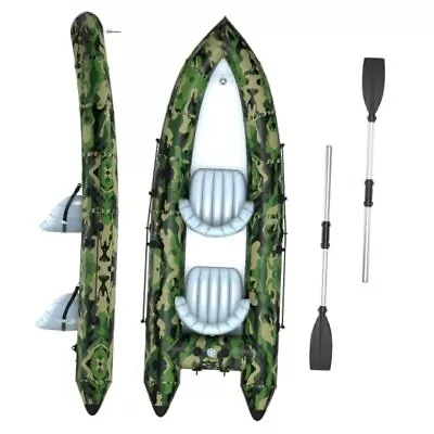 Inflatable Boat For Adults 2 Person Inflatable Touring Kayak 9.8FT Portable  • $143.02