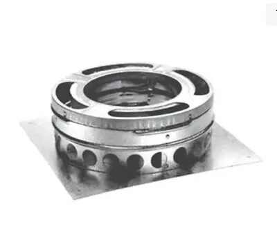 $69 • Buy New 6  DuraPlus Triple Wall All Fuel Base Plate - 6DP-BP