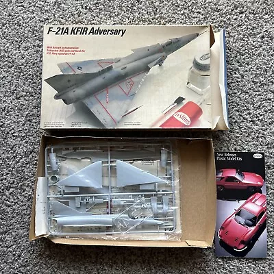 1988 Italeri Testors #630 F-21A KFIR Adversary 1/72 Model Kit New Parts Sealed • $10