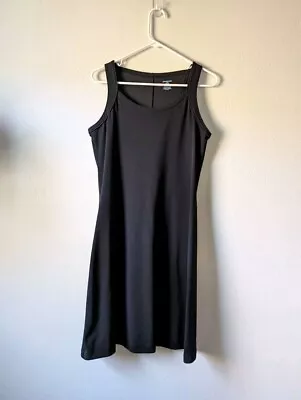 Patagonia Athletic Outdoor Sleeveless Dress Black Size Medium Athleisure Basic • $14.48