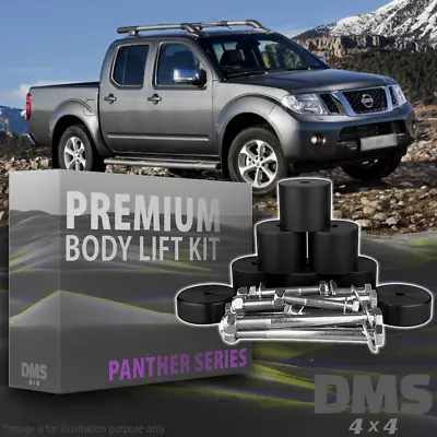 $90 • Buy 1  25MM Body Lift Kit For Navara D40 2005-2015 Dual Cab [LIFTS TUB/TRAY ONLY]