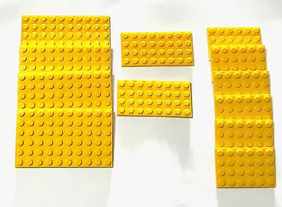 Lego Yellow Plate's Mixed Sizes Part No: • $3.80