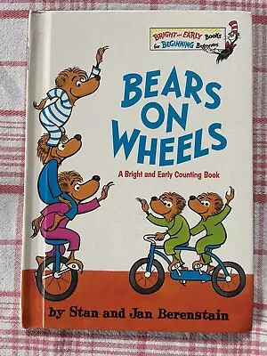 Bears On Wheels H/B Dr Seuss Beginner Books Series • $9