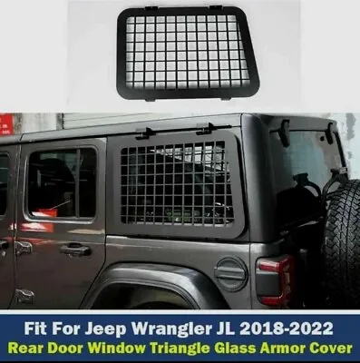 REAR WINDOW WINDSHIELD ARMOR COVER GUARD FOR JEEP WRANGLER JL 2018+ Only  4DOORS • $137.50