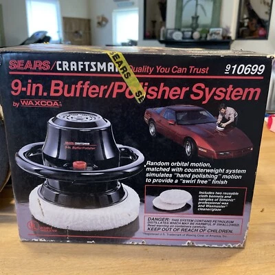 $36 • Buy SEARS CRAFTSMAN - New In Box 9  Buffer/Polisher System - Model 910699 1996 VTG