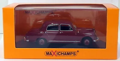 1955 Mercedes 180 W120 Pontoon Red Maxichamps 940033101 1:43 Minichamps Gasoline • $74.52