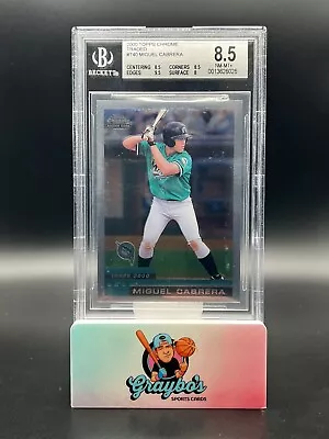 Miguel Cabrera 2000 Topps Chrome Traded #T40 BGS 8.5 RC • $200