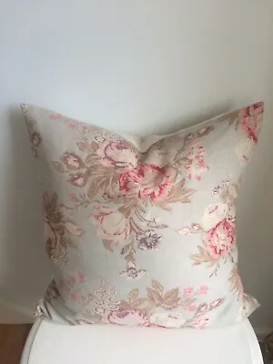 CABBAGES AND ROSES TULIPS AND ROSES DESIGNER CUSHION COVER 45cmx45cm • £34.95