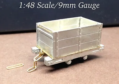 0n18 Scale Ore Car Kit Narrow Gauge Coal Mine Railway Tipper Wagon On18/O9 Gauge • $99.99