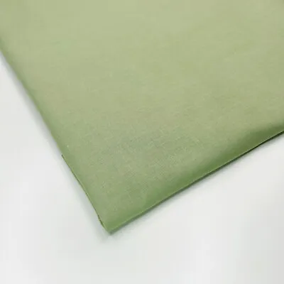 100% Cotton Fabric Material By The Metre Plain Colours Fat Quarters - 60  Wide • £3.99