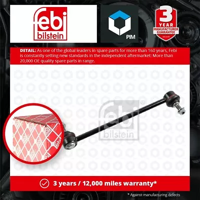 Anti Roll Bar Link Fits TESLA MODEL X 5YJX Front Left Or Right 2015 On 5D1 Febi • $19.78