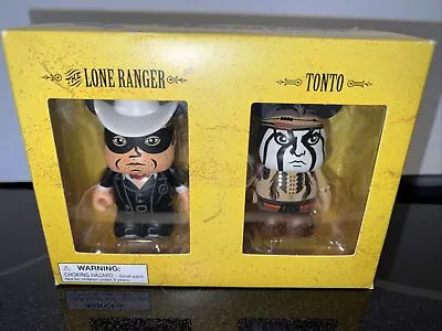 Vinylmation The Lone Ranger Disney Vinyl Figure Set Johnny Depp Armie Hammer • $9.99