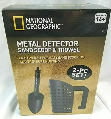 National Geographic Metal Detector Sand Scoop & Trowel  New And Sealed • $30