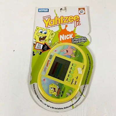 [NEW] SpongeBob SquarePants Yahtzee JR Electronic Handheld Game • $30.75