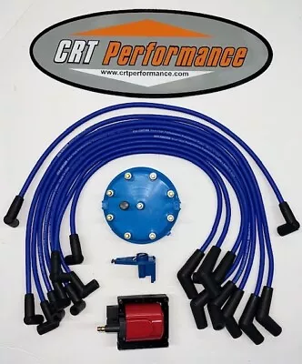 $99.59 • Buy 1990-1996 FORD F150 BRONCO 5.8L 351 TUNE UP 48K Volt POWERBOOST UPGRADE KIT BLUE
