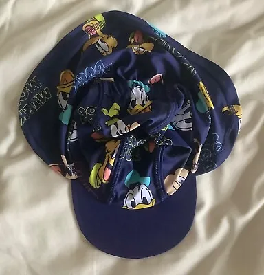 DISNEY - Mickey Mouse Kepi Hat For Swimming&sun Age 3-12 Months - BNWT • £3.45