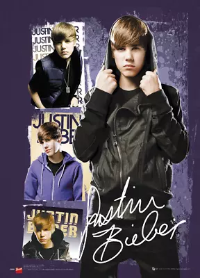 3D Small A3 Lenticular Poster Justin Bieber Montage • $12.95