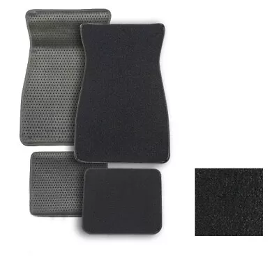 BLACK Custom Fit Set - ACC Carpet Floor Mats 2 Row 4 Piece For Chevrolet Vehicle • $119.89