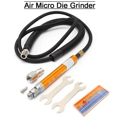 Air Micro Die Grinder Mini Pencil Polishing Engraving Grinding Tool 1/8'' Collet • $31.20