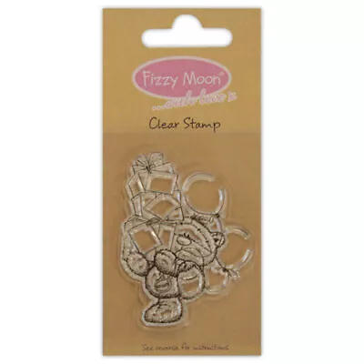 £2.99 • Buy Fizzy Moon Everyday Clear Stamps - Set Of 3 Designs