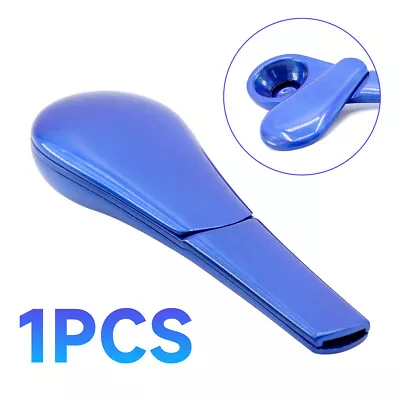 Portable Smoking Pipe Magnetic Metal Spoon Blue For Men Gift US • $10.29