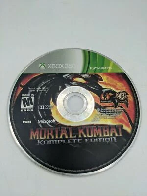 $29.99 • Buy Mortal Kombat Komplete Edition (Microsoft Xbox 360, 2012) DISC ONLY Tested Works