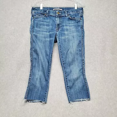 Vince Womens Capri Size 28 Cut Off Blue Jean Denim Skinny Jean See Description • $5