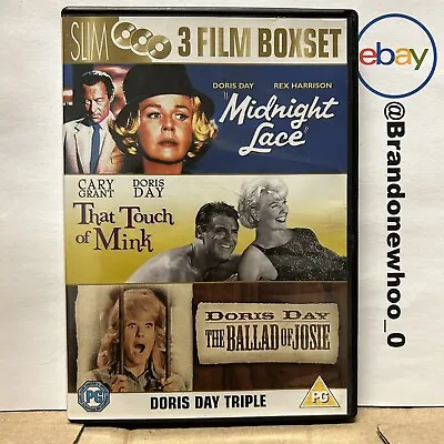 Midnight Lace/That Touch Of Mink/Ballad Of Josie DVD Doris Day REGION 2 FOR UK! • $18.21