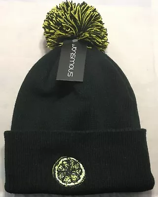£10.99 • Buy Stone Roses Lemon Spike Island Winter Festival Pom Pom Warm Ski Beanie Hat  
