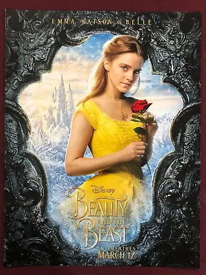 Beauty And The Beast Belle Yellow Dress Watson Poster 11x14  Nm Shippd Flat  • $17.08