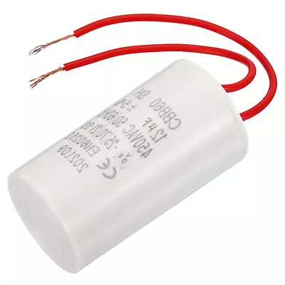 CBB60 12uF Running Capacitor 75mmx40mm AC 450V 50/60Hz With 2Wires • $9.19