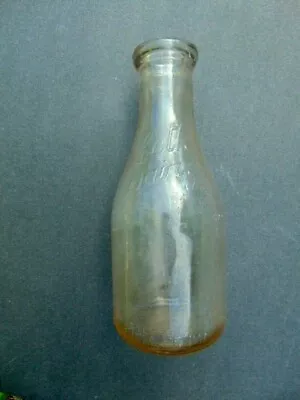 Vintage Norbeth Dairy 1 Qt Milk Bottle Bethlehem PA • $16.99