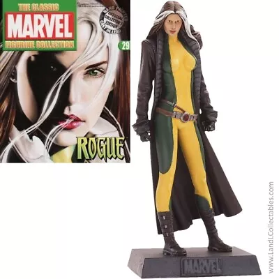 Classic Marvel Figurine Collection Eaglemoss 2007 Statue #29 Rogue +Mag • $22.94